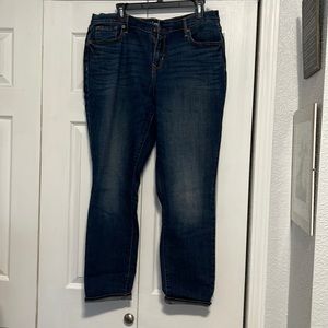 Old Navy Kirby size 14 dark blue Jean worn only a few times